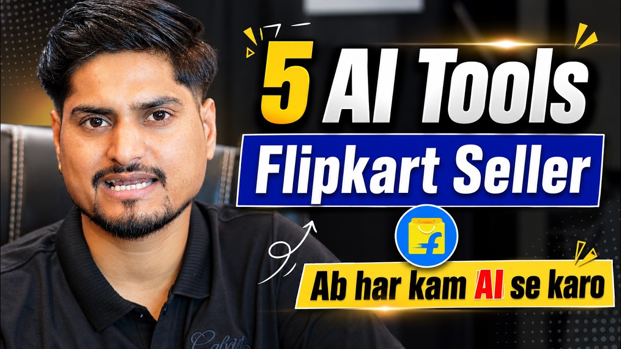 5 free AI tools for Flipkart sellers 2026 || Sell on Flipkart
