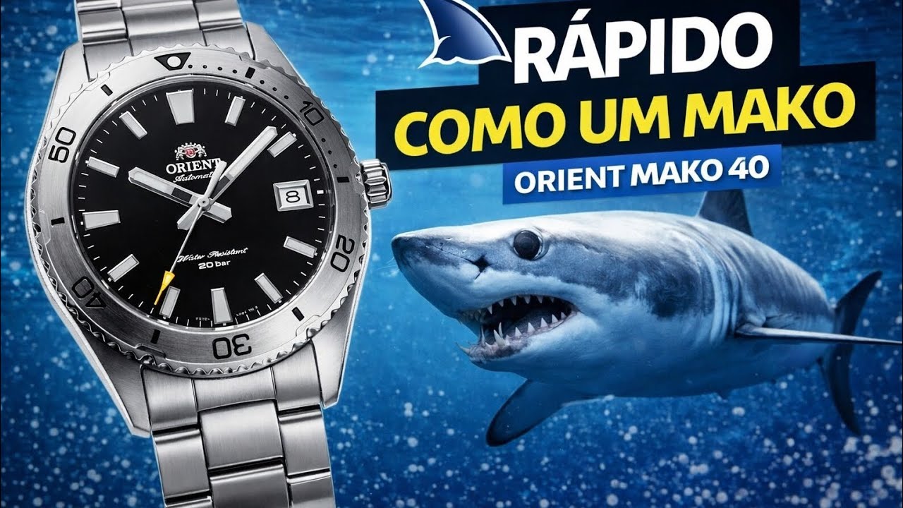 Orient Mako 40: O Tamanho Perfeito que Todos Esperavam!