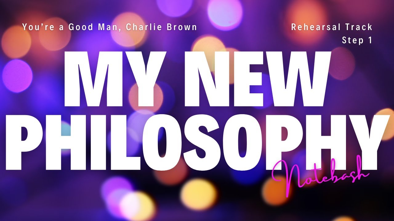 My New Philosophy (ABRSM version) | NOTEBASH rehearsal track