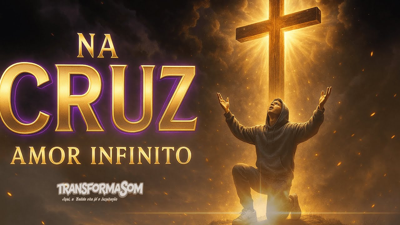 NA CRUZ 🔥 AMOR INFINITO | TRAP GOSPEL QUE VAI MEXER COM VOCÊ !!!