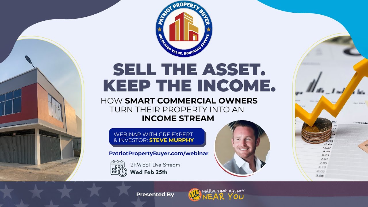 Sell the Asset. Keep the Income: How Commercial Owners Turn Their Property Into an Income Stream