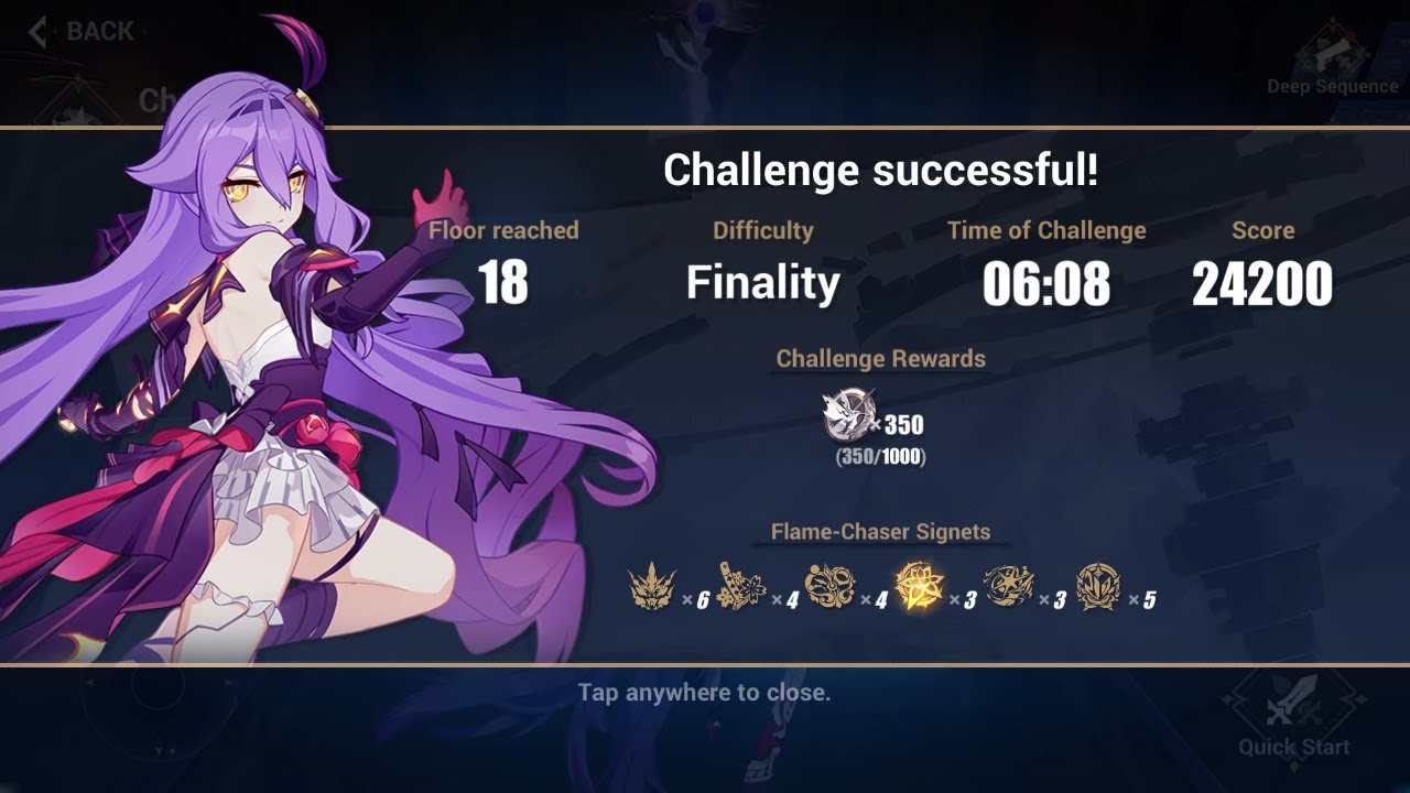 Honkai Impact 3 Elysian Realm Finality Sirin: Miracle ☆ Magical Girl [Charged Attack] Full Run