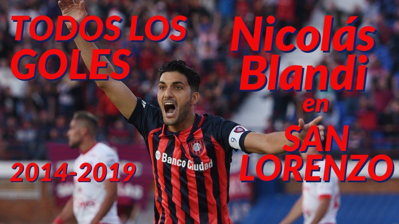 TODOS los GOLES de NICOLÁS BLANDI en SAN LORENZO | 2014-2019 | HD