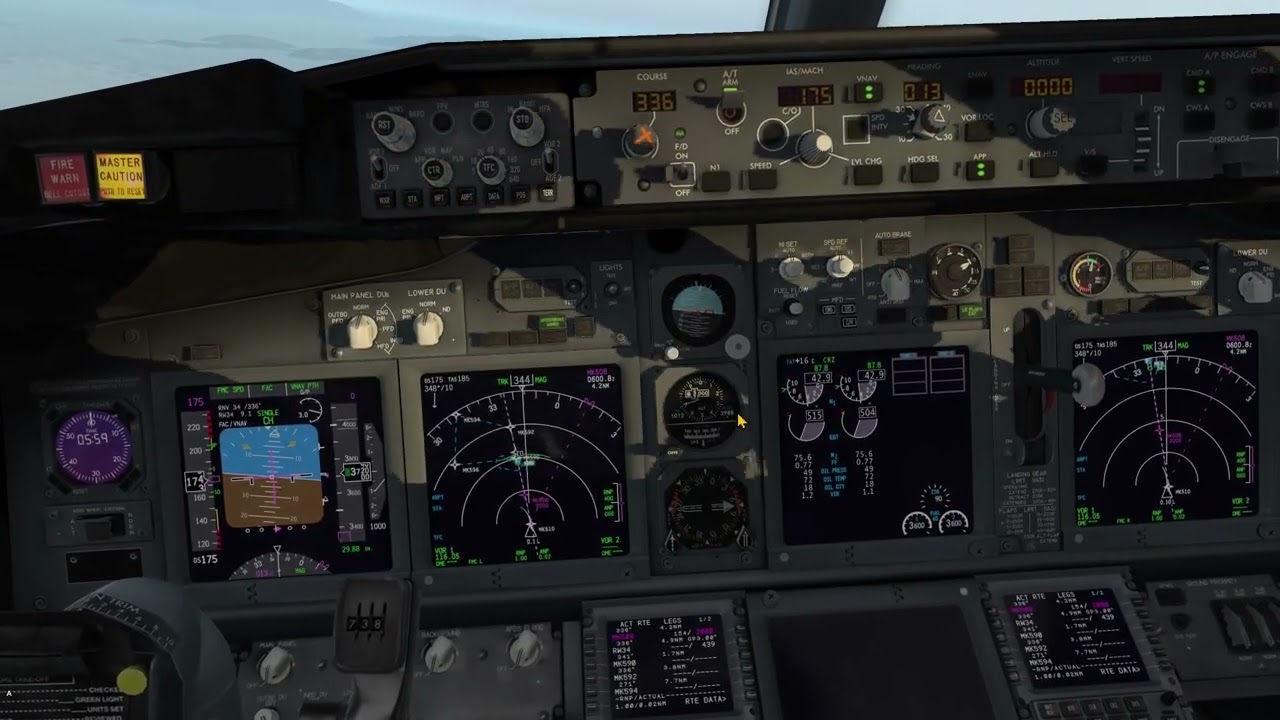 ZIBO 737 | RNAV Approach | How to make it work using IAN
