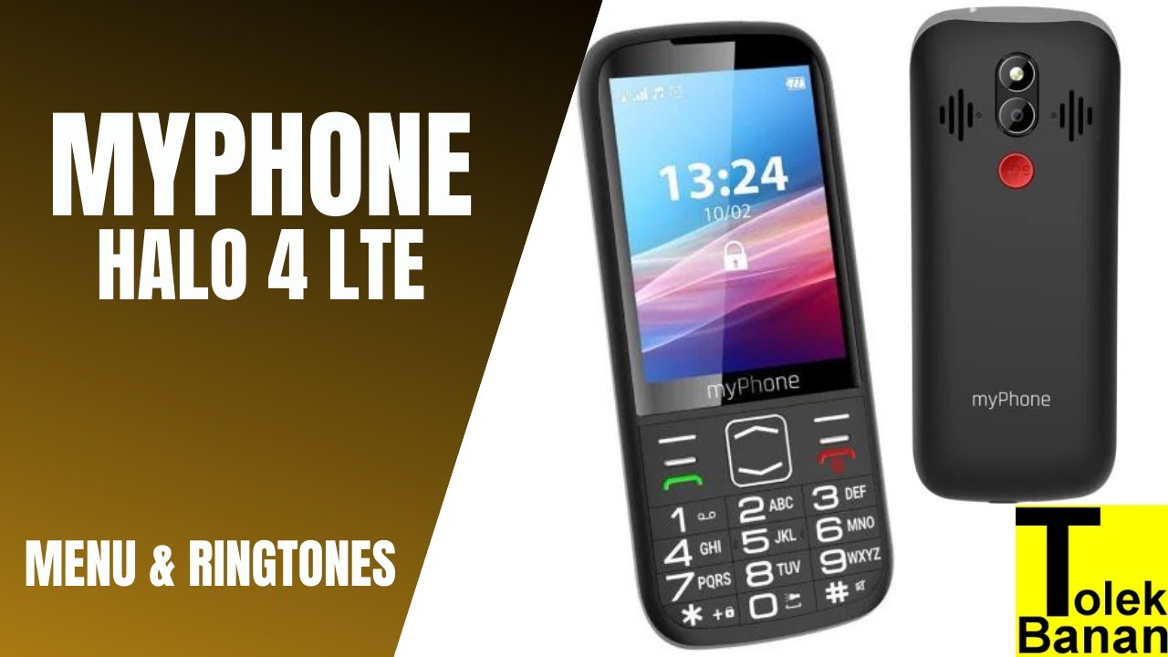 myPhone HALO 4 LTE - Unboxing / Menu & Ringtones / Dzwonki - Classic Phone