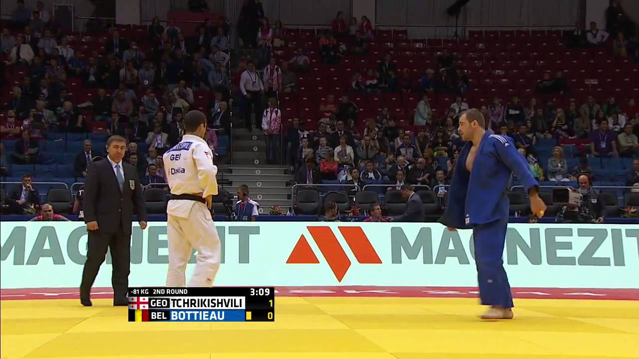 Avtandil Tchrikishvili (GEO) vs Joachim Bottieau (BEL) -81kg Judo World Championships 2014