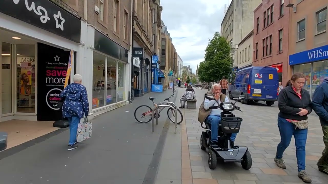 High Street yesterday 