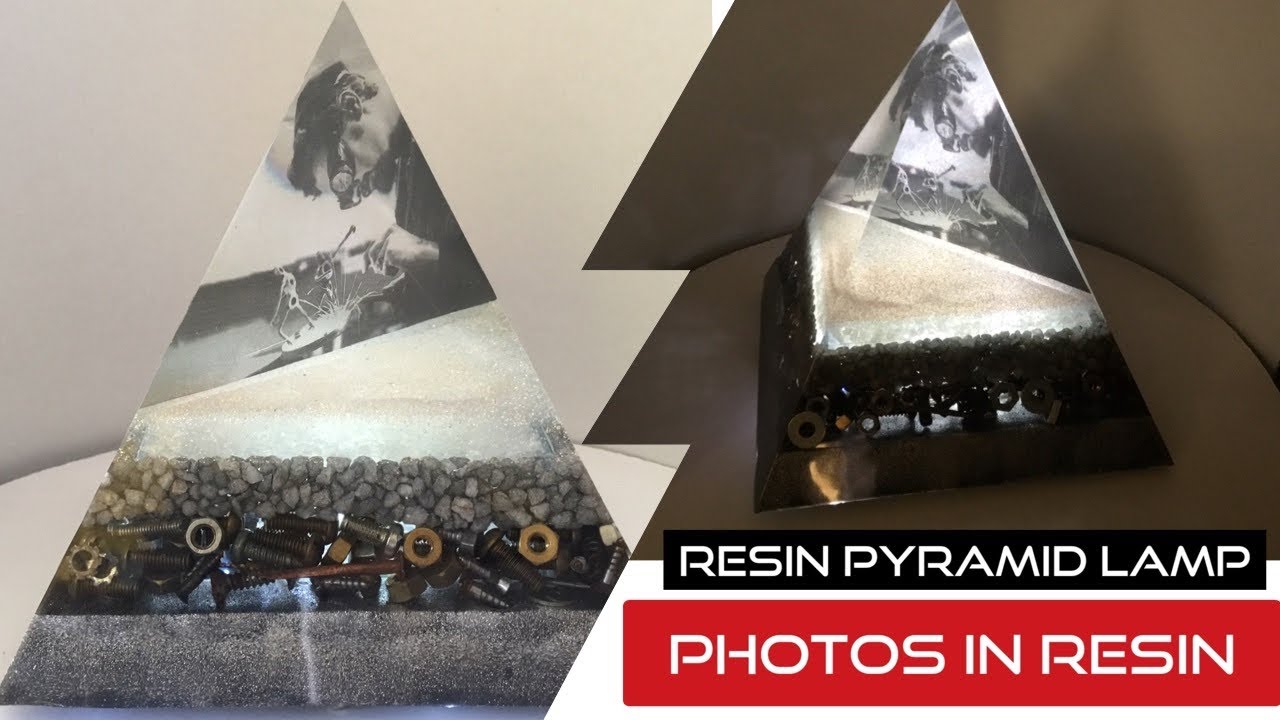 Как сделать ночник-пирамиду из смолы — фотографии в смоле
