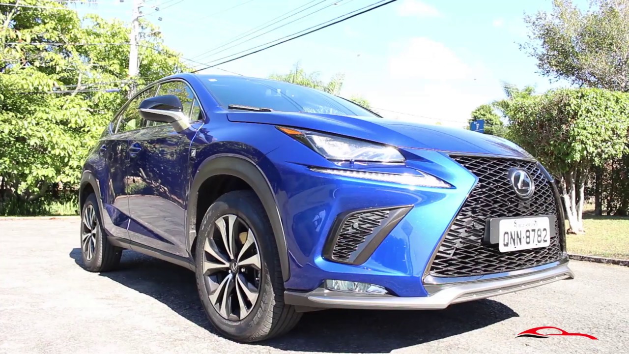 Novo Lexus NX 300 F SPORT Teste Drive