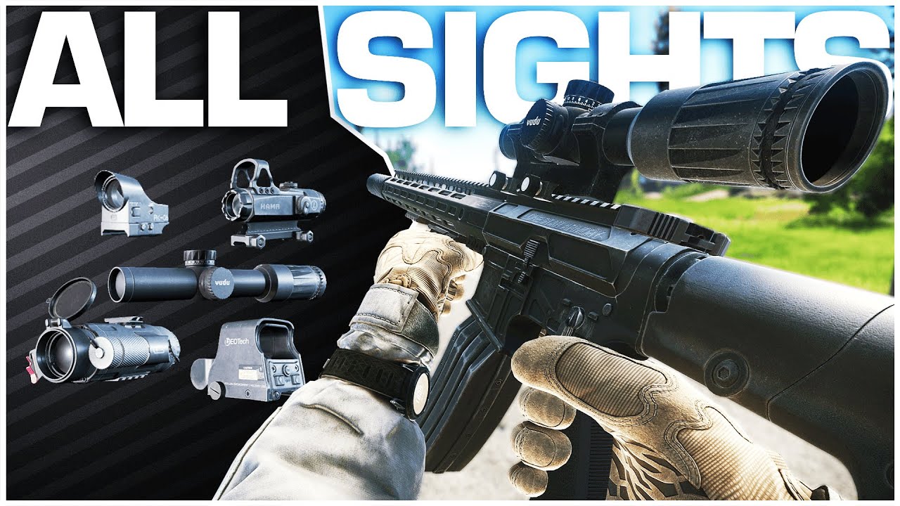 Escape from Tarkov - All Sights & Scopes