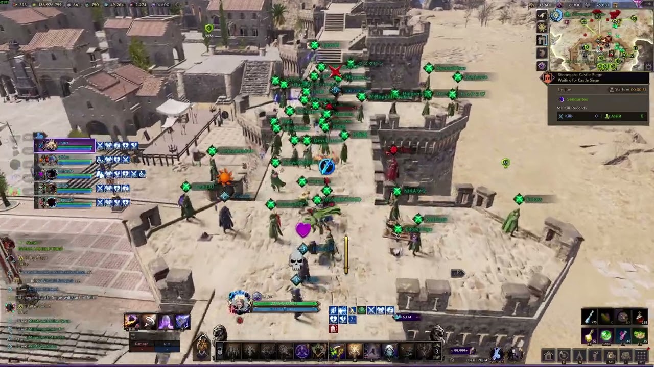 Ultimo asedio antes del merge - Infiltrator POV Throne And Liberty
