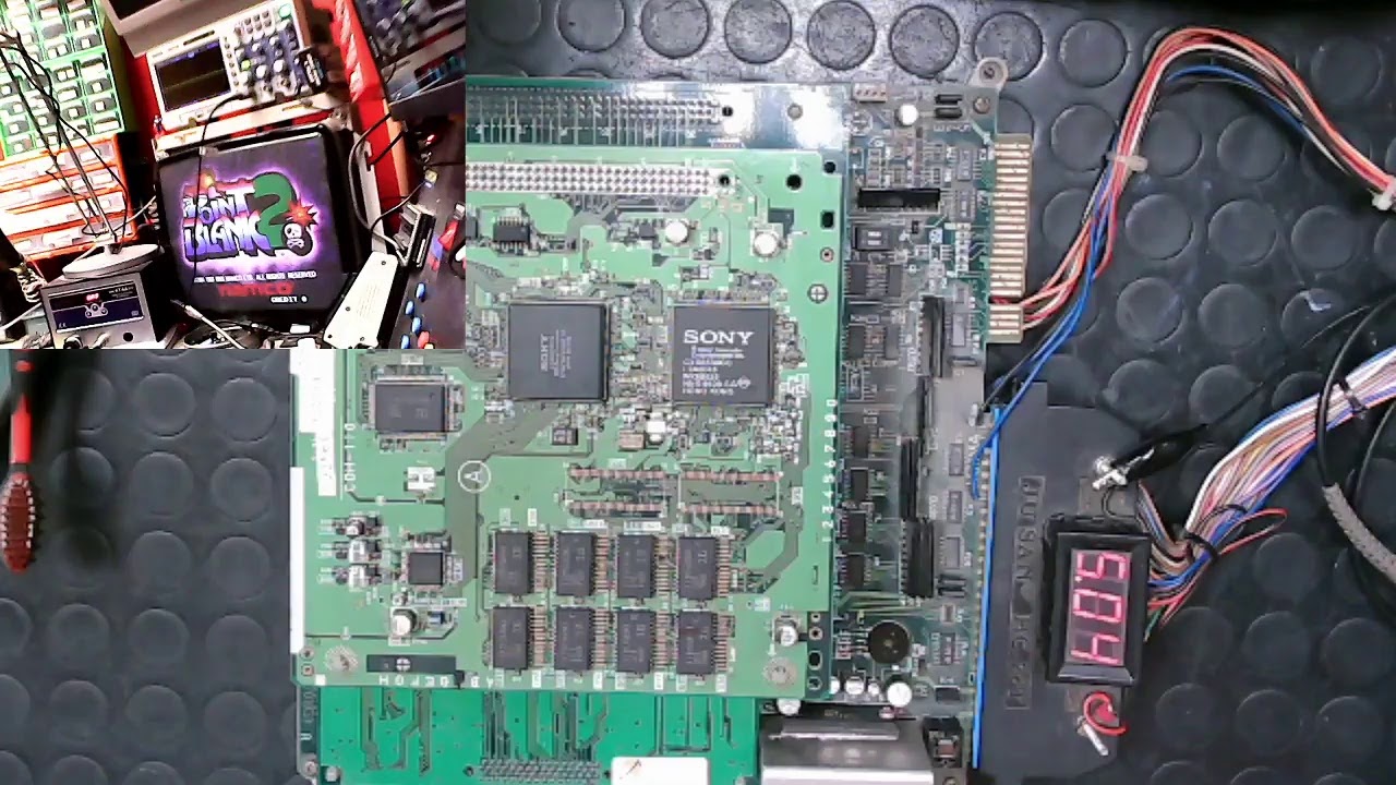 Reparación placa point blank 2 Repair jamma