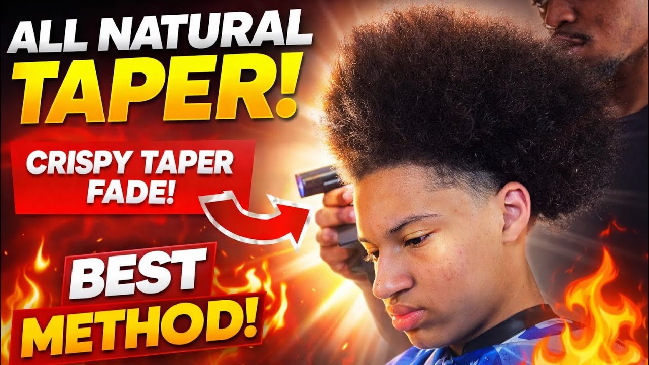 EASY WAY TO SHAPE A ALL NATURAL HAIRCUT 