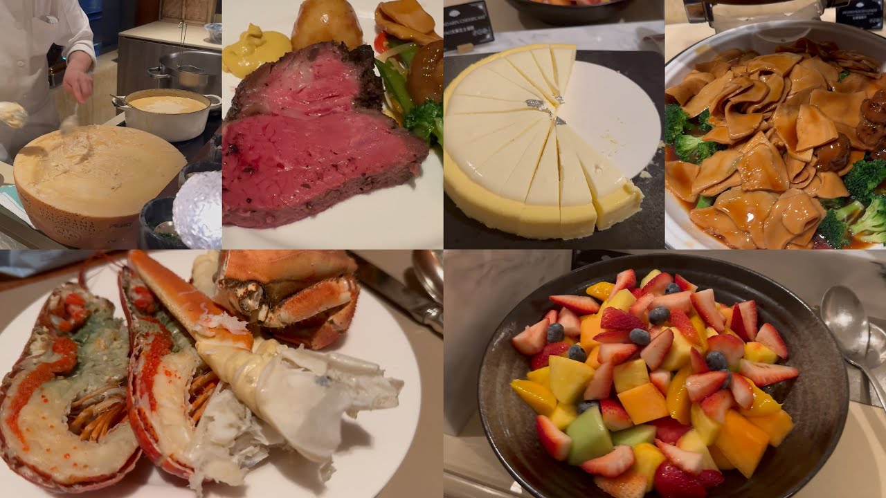 文華東方 (Mandarin Oriental ) ｜Clipper lounge｜ 周日晚巿自助餐 ｜第二輪8:30pm -10:30pm｜ 買一送一 ｜人均543｜Hong Kong｜凍蟹腳必吃