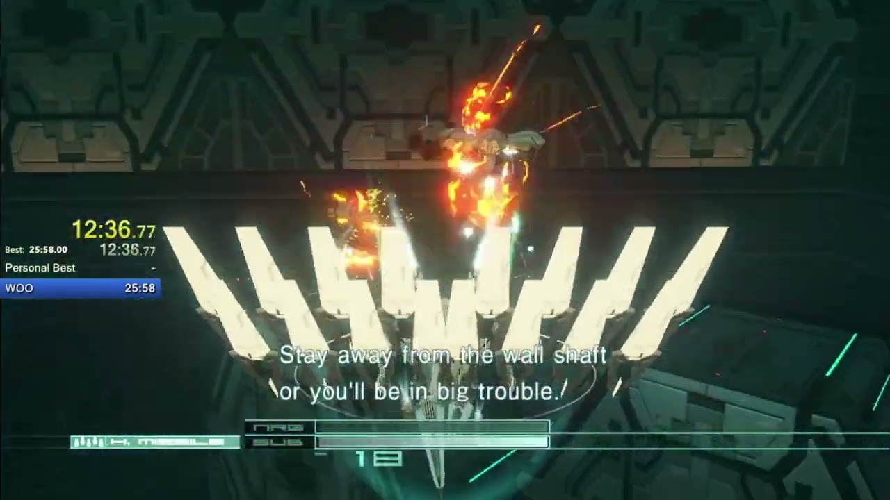 (WR) NG+% Naked Easy Speedrun 25:33 | Zone of the Enders: The 2nd Runner