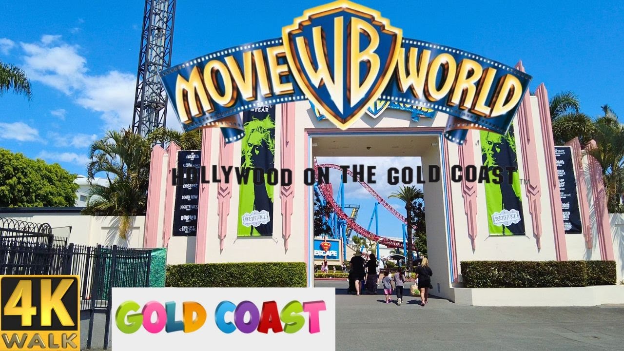 Visit Movie World Gold Coast  🌴  Walk Through Tour