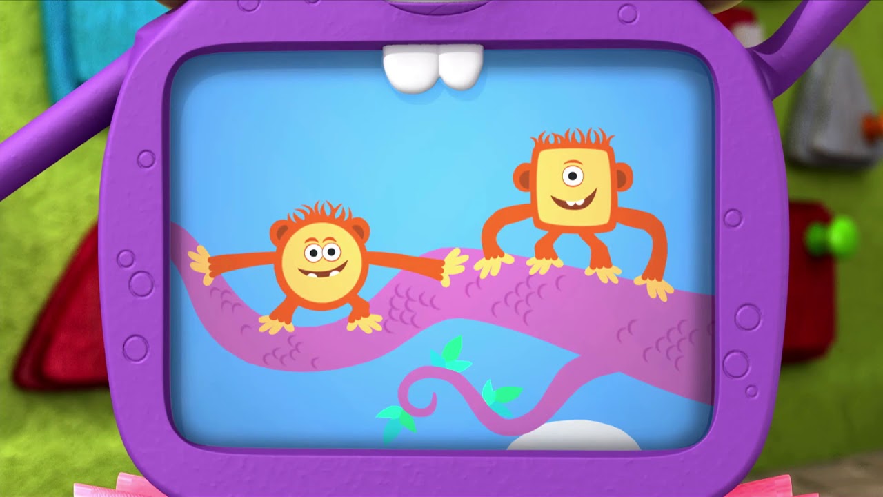 Monster Math Squad 101 - Woofie Goes Walkies | Math Videos For Kids | HD | Learn Math