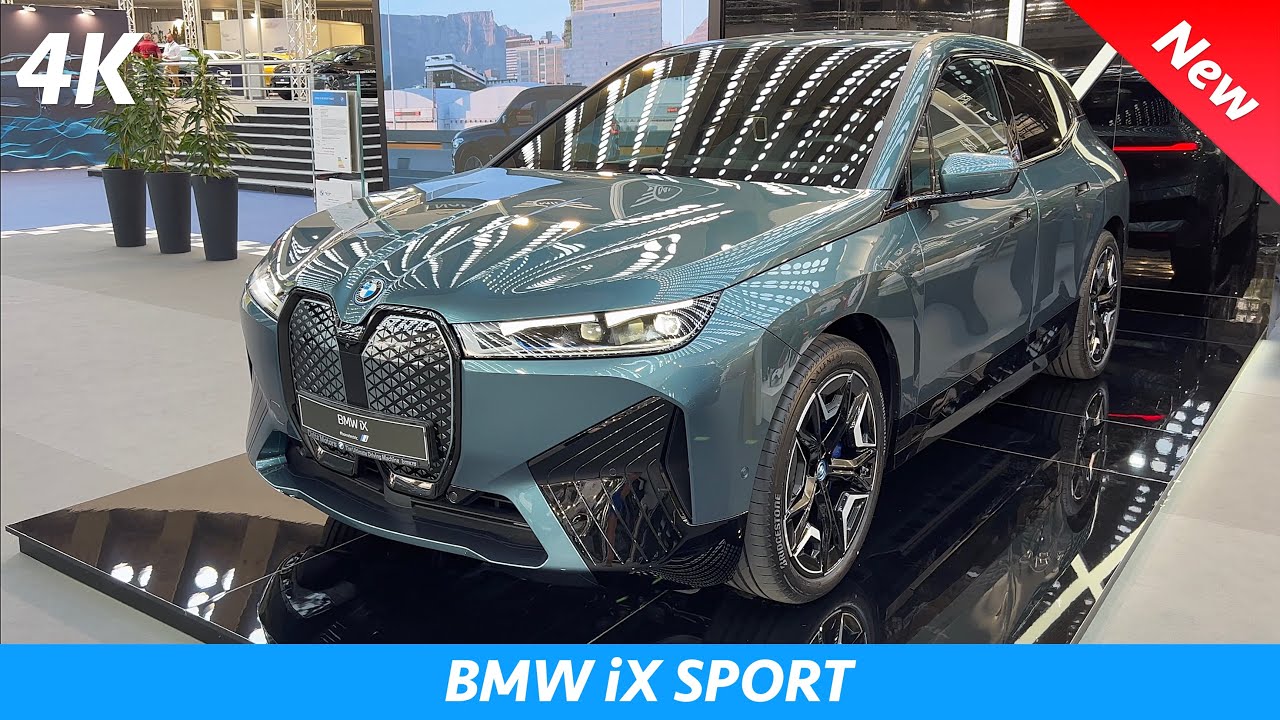 BMW iX 40 Sport 2022 — ПОЛНЫЙ обзор в 4K | Экстерьер - Интерьер (детали ЛЮКС), Цена
