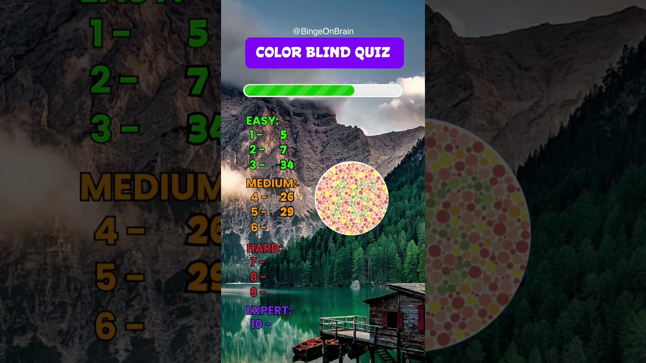 Can You Pass This Colorblind Quiz? 🎨🔥 | Only 1% Can See This