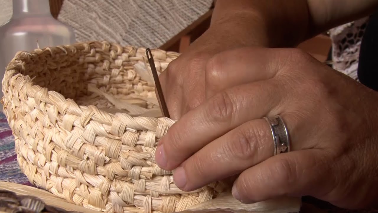 Arte com palha de milho