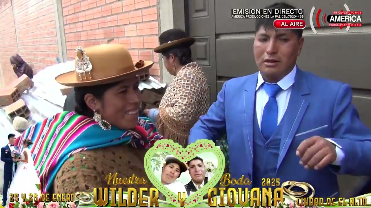 💞💍🤵NUESTRA BODA 👰💍💞💍💒 ..Wilder y Giovana 💍Ciudad de El Alto - La Paz-Bolivia Disco 5