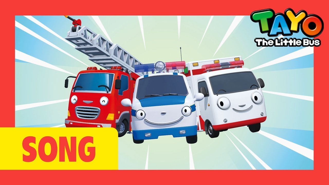 Tayo Song Emergency Center Song l Wheels on the brave cars l Tayo the Little Bus