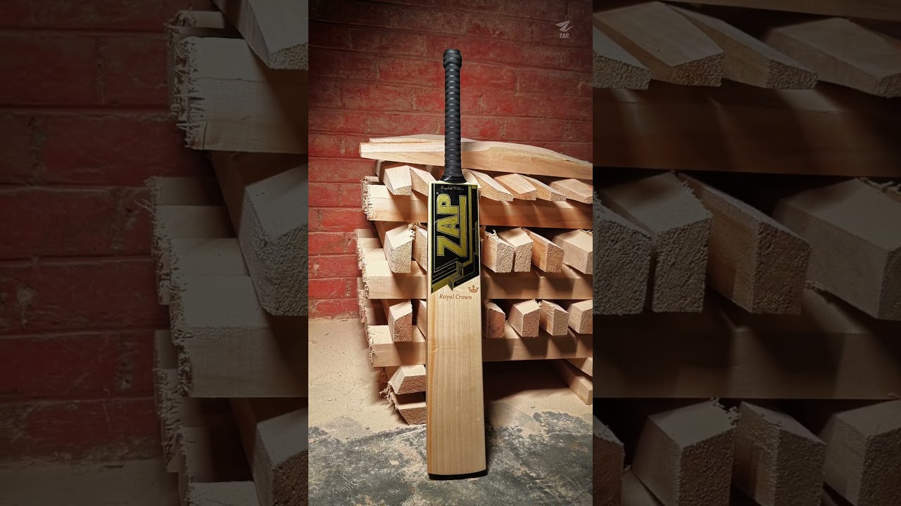 Crafted for the kings of cricket - ZAP Royal Crown Bat| ZAP Cricket | Player's Edition Bat