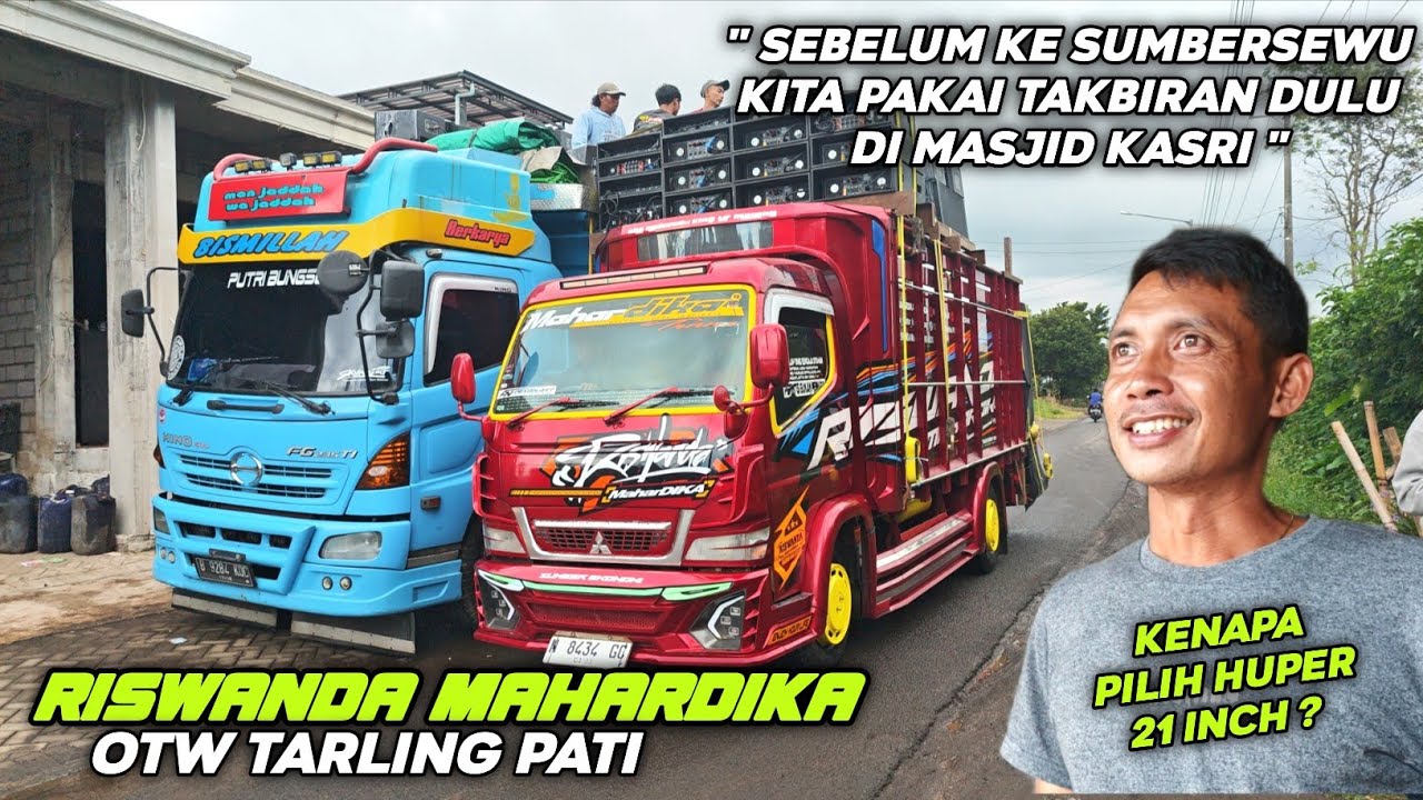 Kabar Gembira Fuso Mahardika Pro akan dipakai Takbiran di Desa Kasri🔥RISWANDA MAHARDIKA otw ke Pati