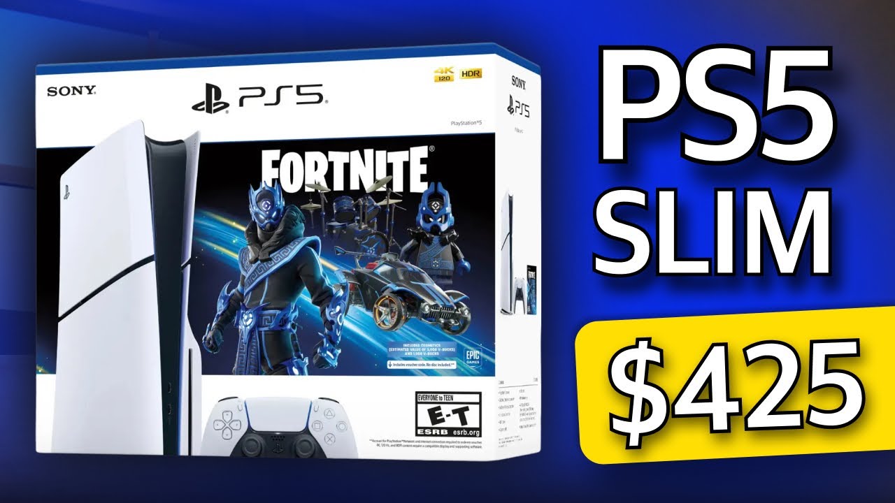 PS5 Slim Fortnite $425 Black Friday Deal