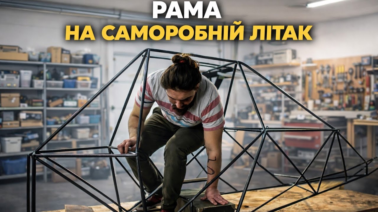Будую літак в гаражі своїми руками (перезалив українською)