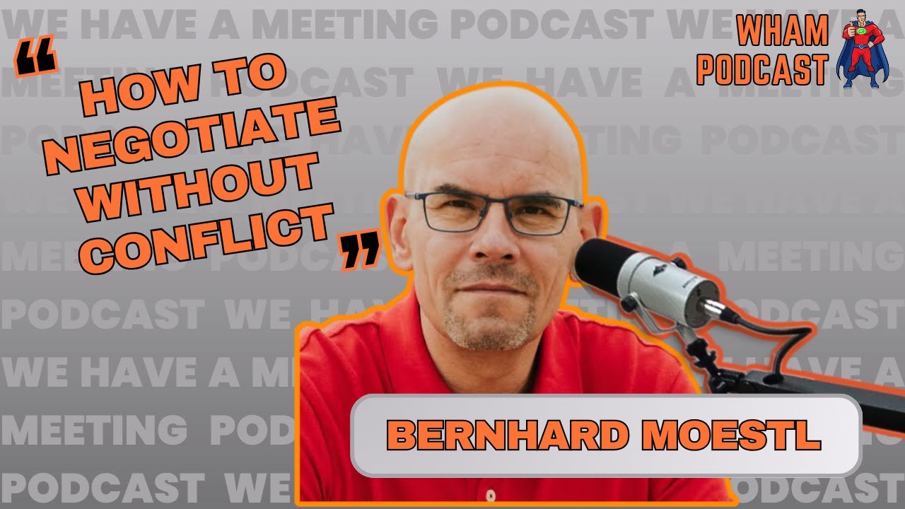HOW TO NEGOTIATE WHILST AVOIDING CONFLICT | Bernhard Moestl | Ep 112