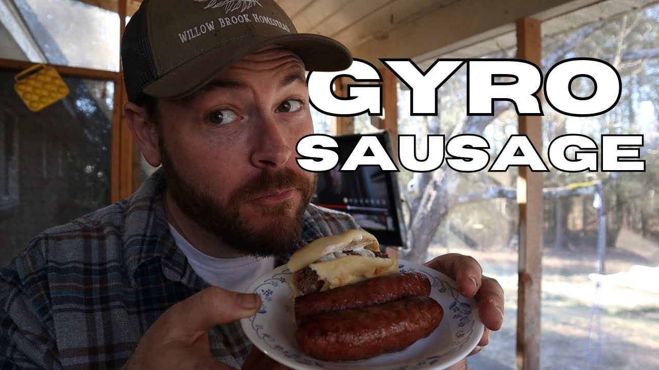Making GYRO MEAT!! | GYRO SAUSAGE