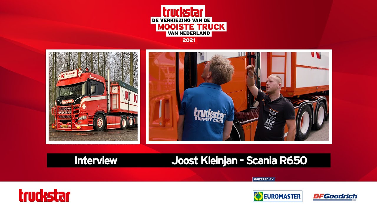 Scania R650 Kleinjan Transport - Mooiste Truck van Nederland 2021