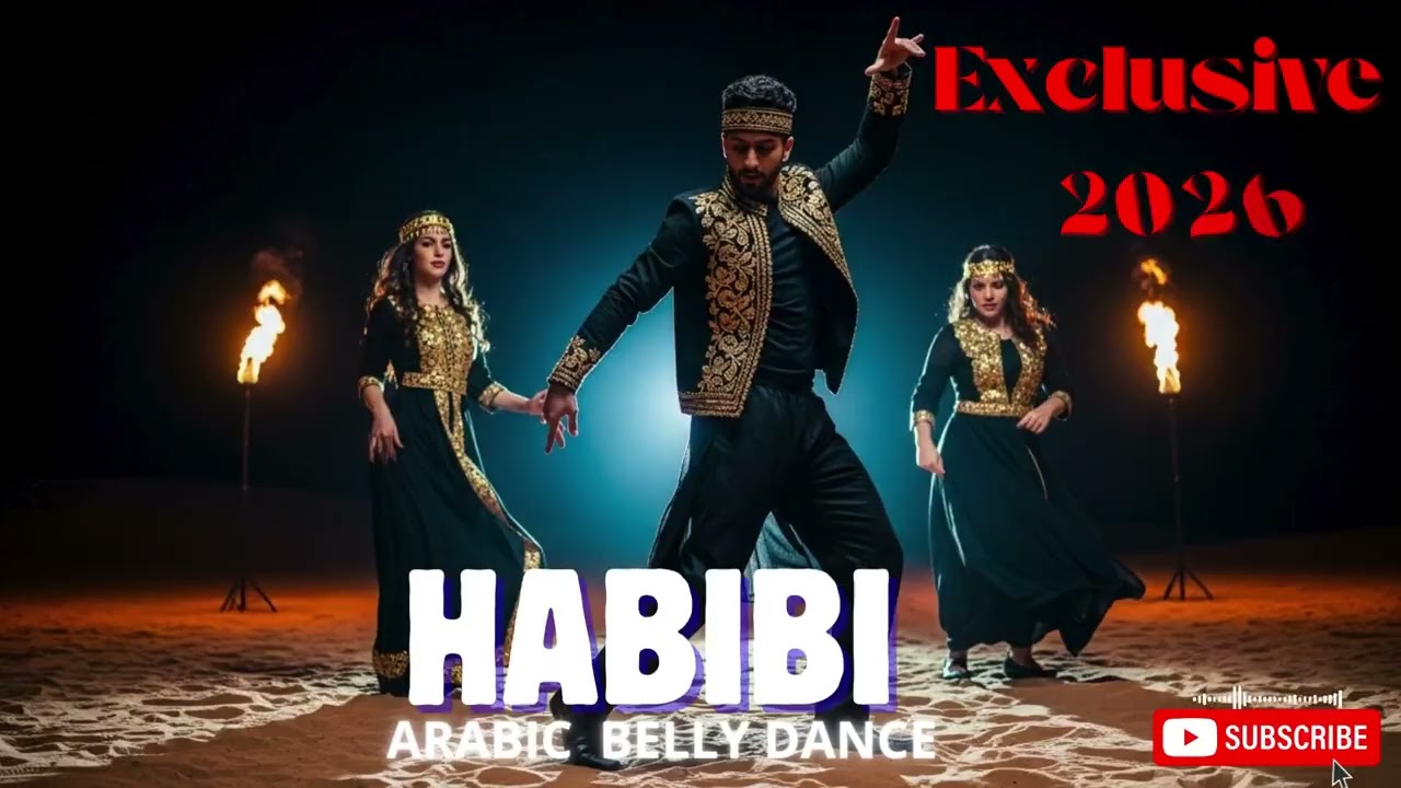❤️ Emotional Habibi Arabic Love EDM | Desert Night Duet Dance