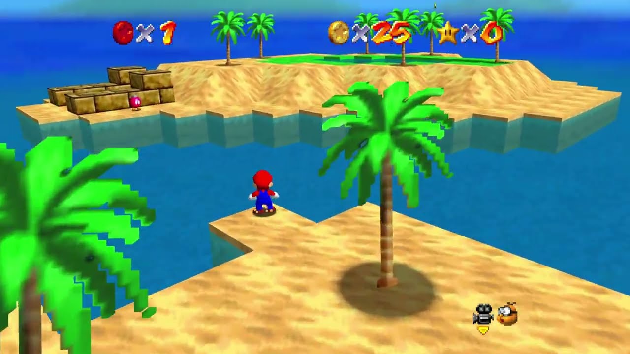 Desolate Horizon by Aurora_DX - Mario Builder 64