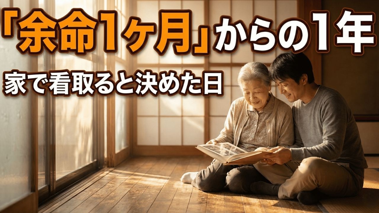 【実話】母を看取った日々〜介護で学んだ本当の幸せ〜大雪の元旦に母は逝った