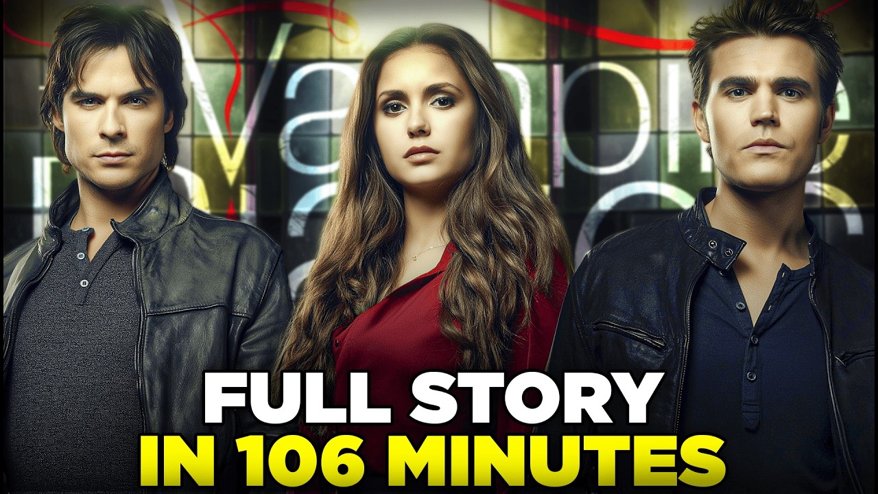 The Vampire Diaries FULL SERIES Recap (8 Seasons) in 106 Minutes
