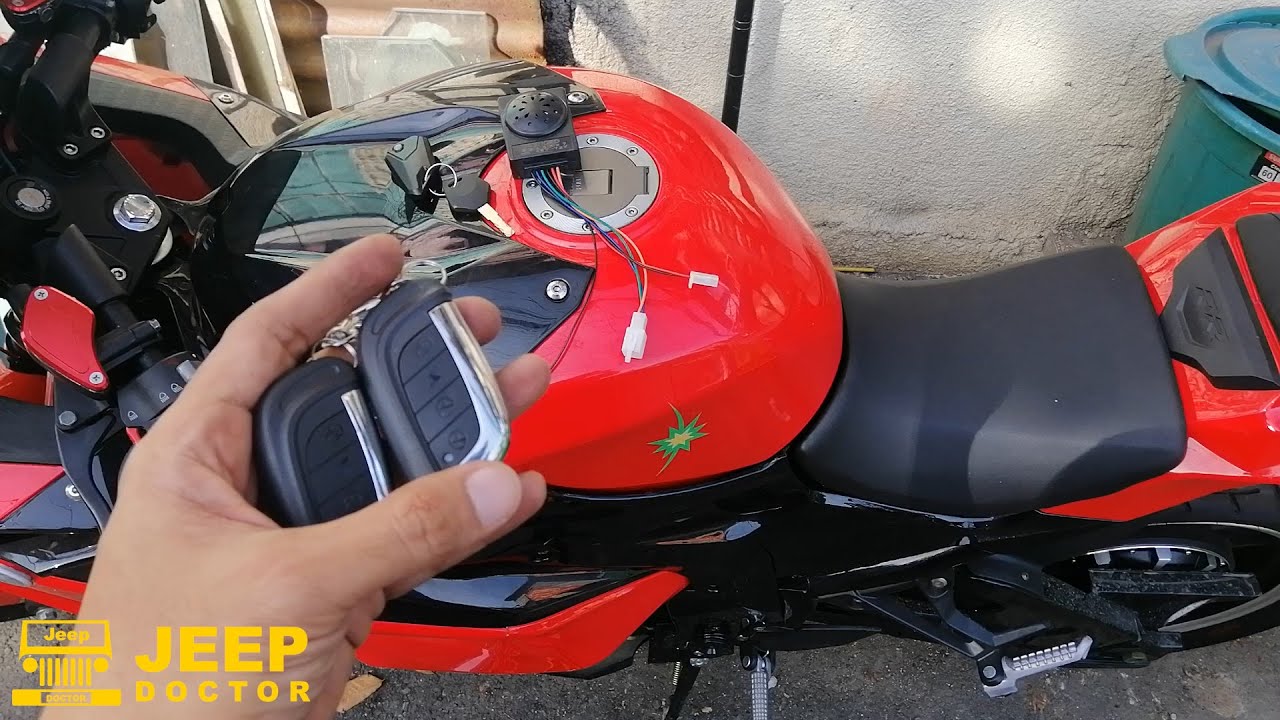 Installing ALARM sa Electric Motorcycle ko
