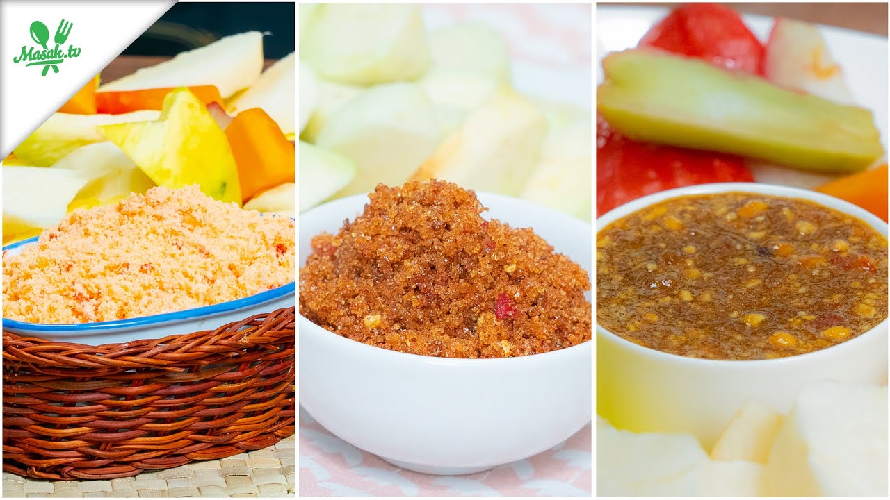 3 RESEP SAMBAL RUJAK LENGKAP
