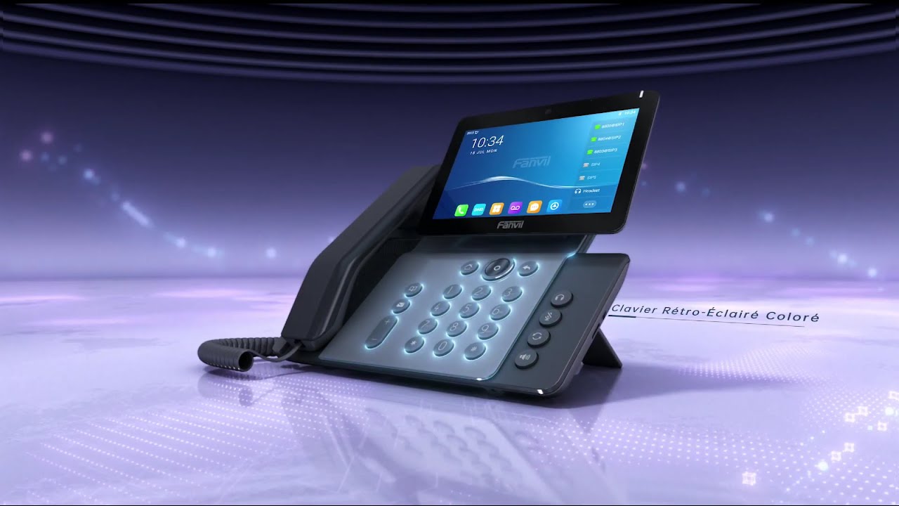 Fanvil S&eacute;rie V T&eacute;l&eacute;phone IP Haut de Gamme