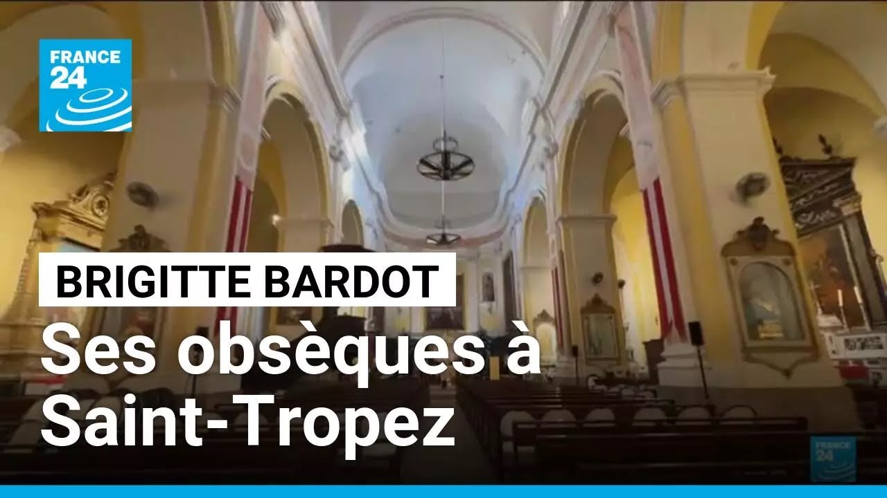 Obsèques de Brigitte Bardot : dernier hommage à Saint-Tropez • FRANCE 24