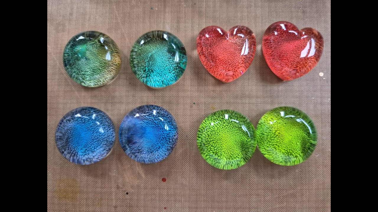 Resin petri feather effect without swirl tutorial. CN25