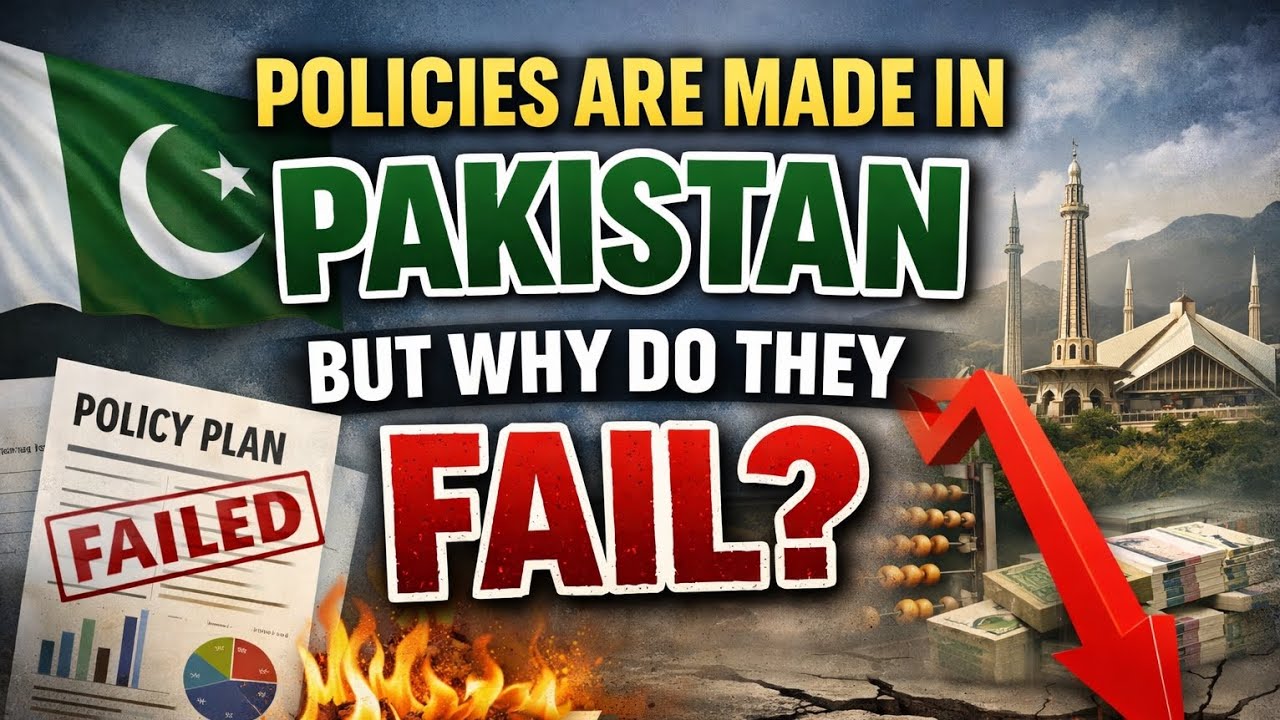 Policies Are Made In Pakistan | But Why Do They Fail 