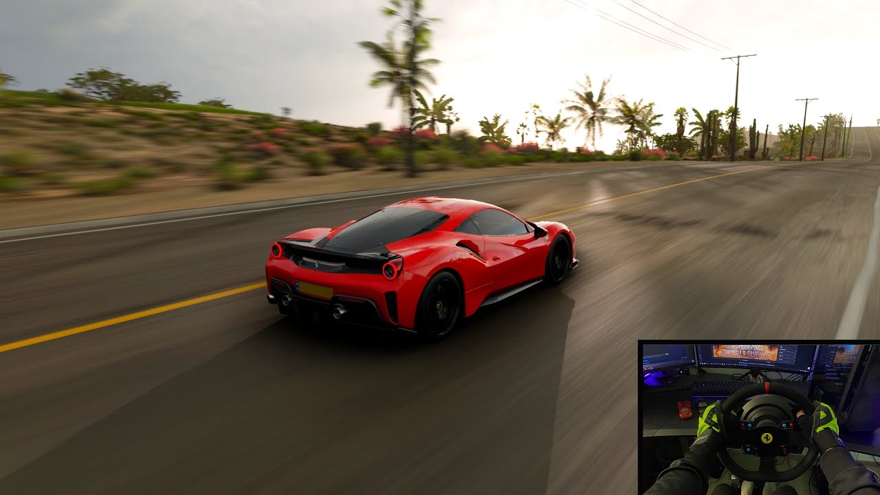 Test Realistico: Ferrari 488 Pista Spider 720CV | accelerazione 0–300 km/h | Forza Horizon 5
