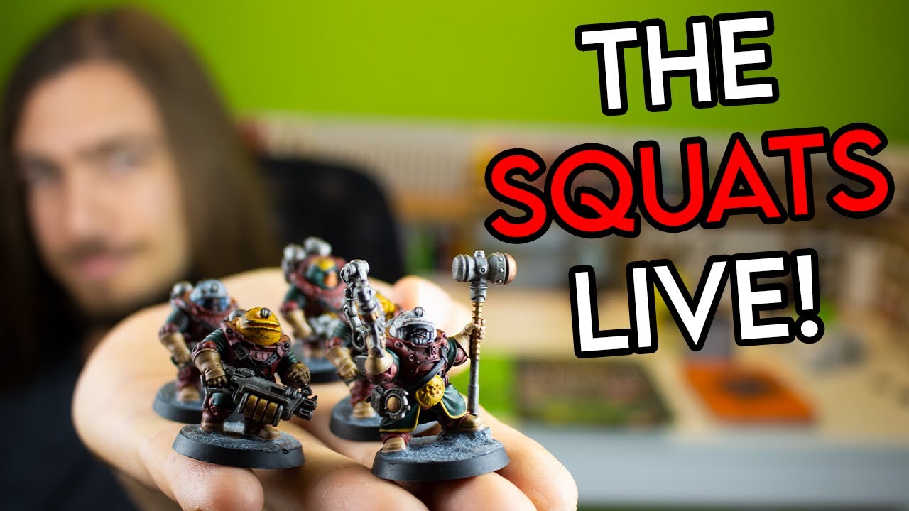 Cory Paints: Ironhead Squat Prospectors - Starting the Leagues of Votann with some proper SQUATS!