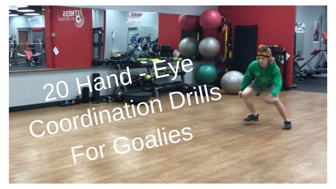 20 Hand - Eye Coordination Drills For Hockey Goalies