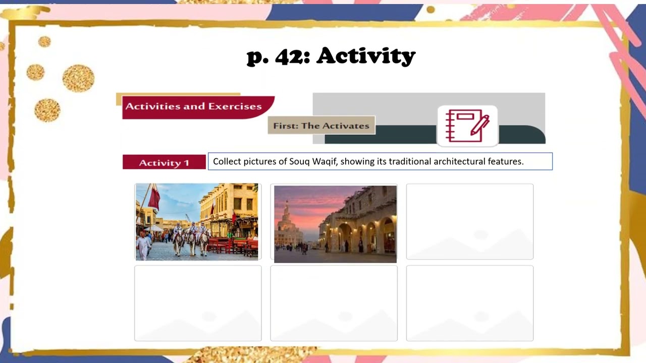 Grade 5 QH: Lesson 4 Qatari Community Components-Part 2