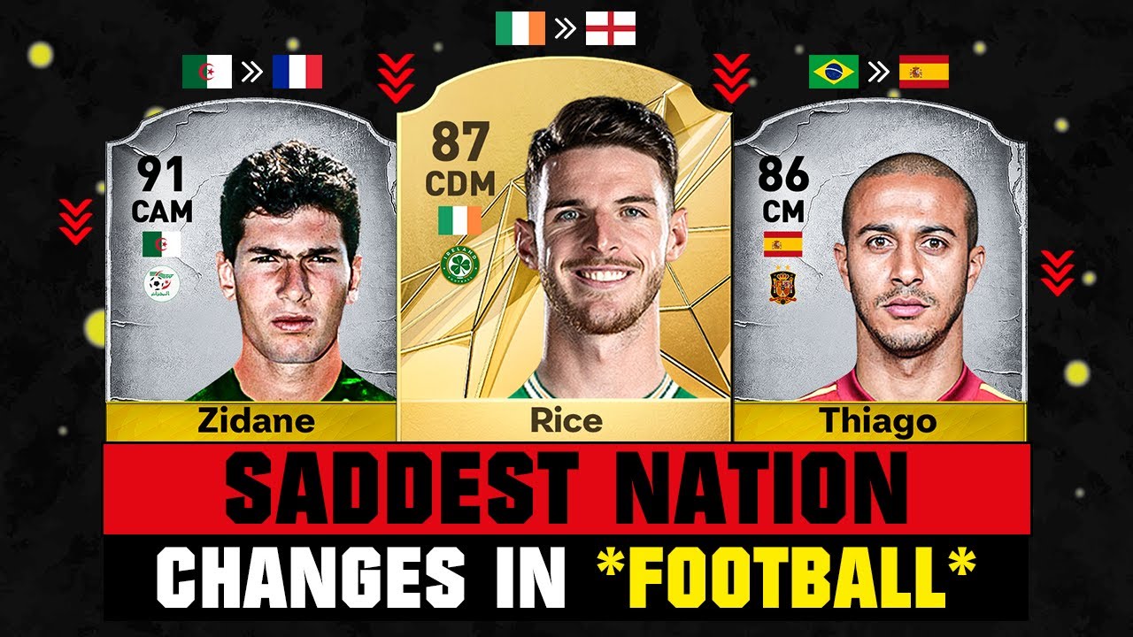 SADDEST NATION CHANGES in FIFA! 😔💔