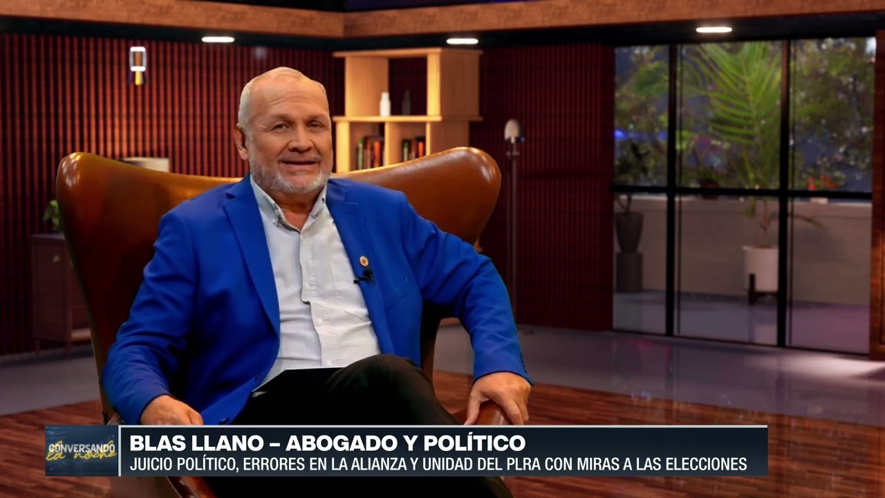 #conversandolanoche | Charlamos con el abogado y político, Blas Llano.