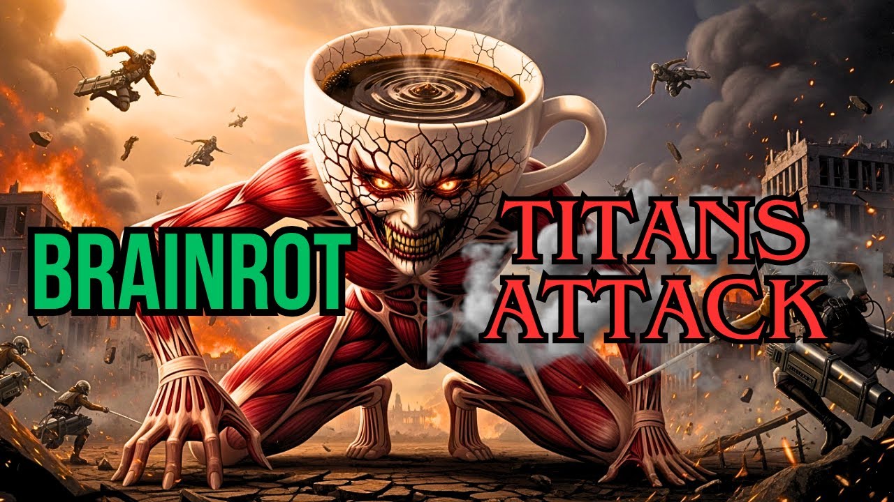 BRAINROT Version of Attack on Titan &mdash; Coffee Titan&rsquo;s Chaotic Invasion | Italian brainrot